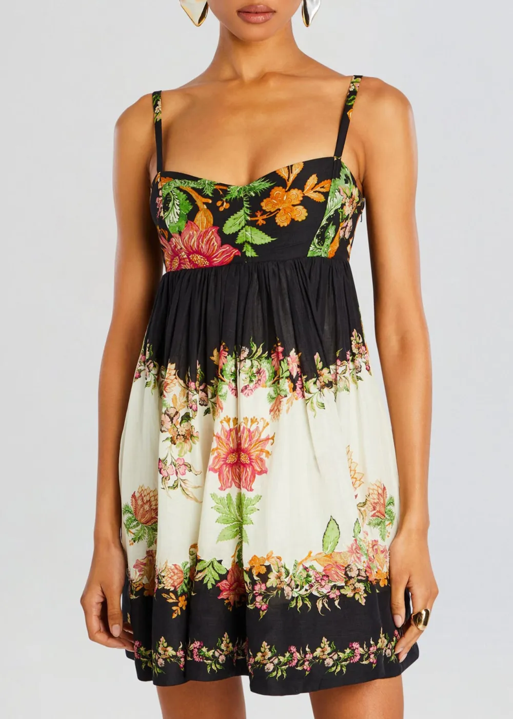 Floral Mini Short Dress
