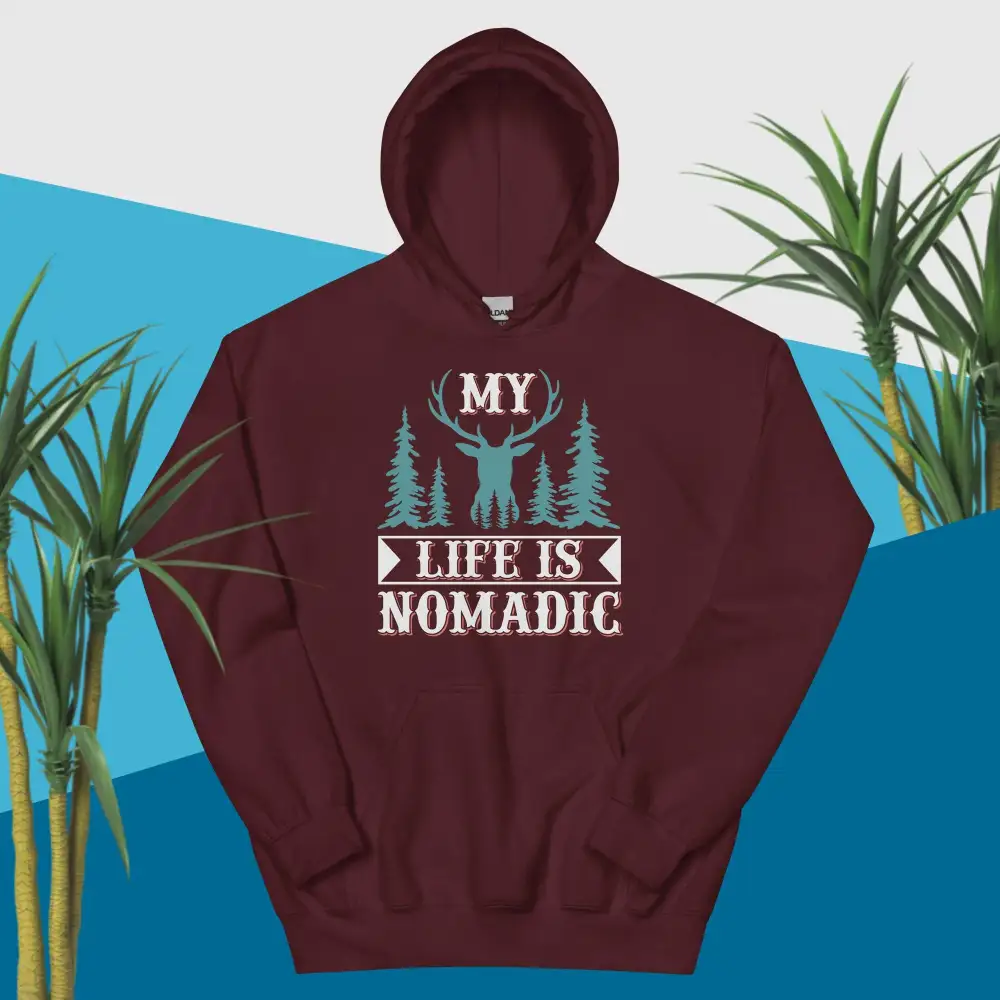 Hoodie My Life Is Nomadic