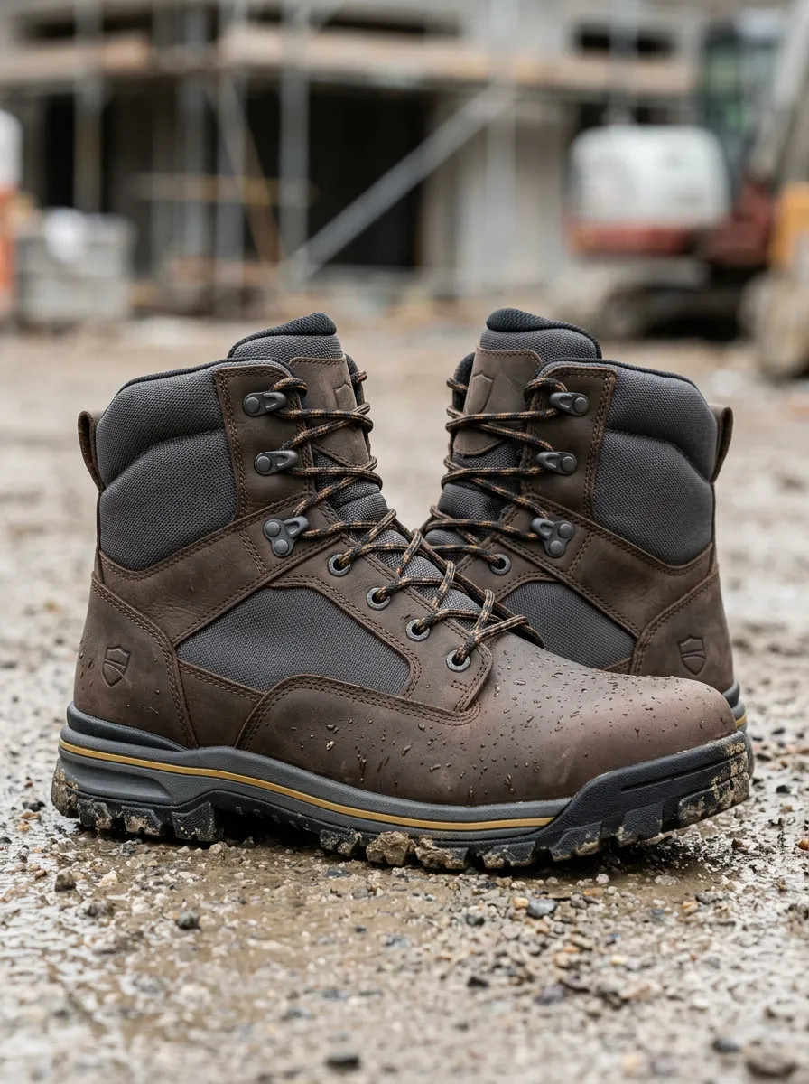 Easy-Wear Tactical Wardrobe Men' Waterproof Work Boots