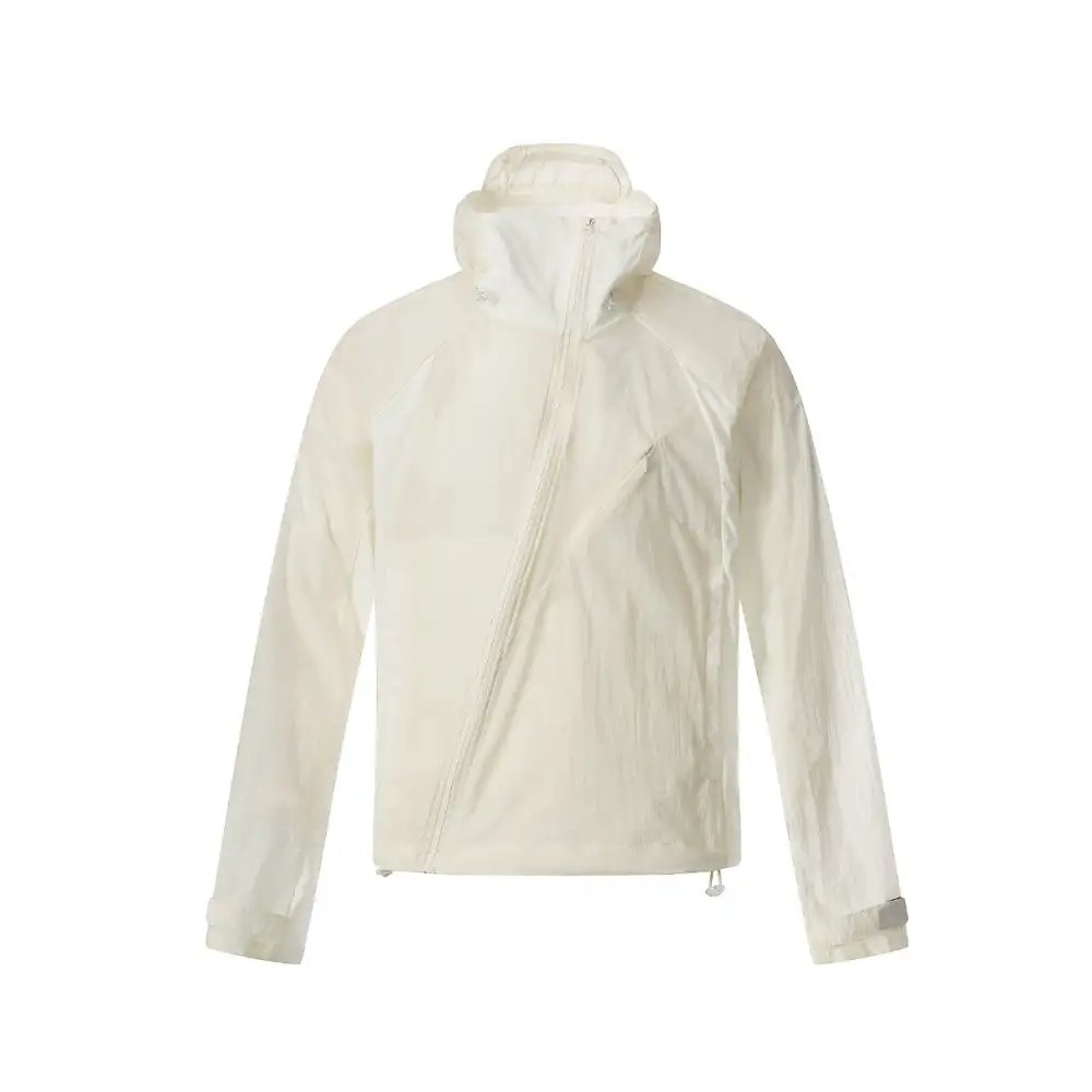 Utility Hooded Windbreaker Jacket