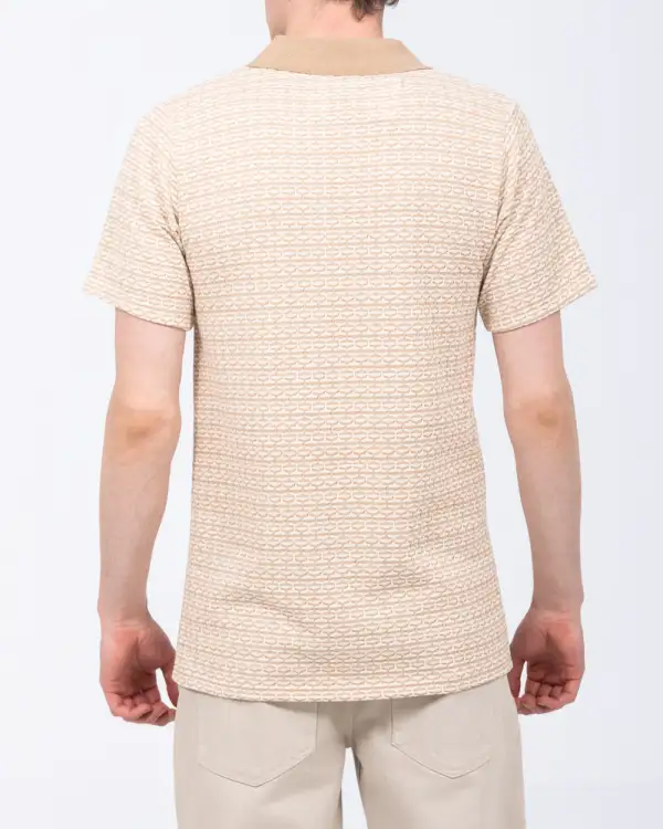 Easygoing Jacquard Polo Shirt