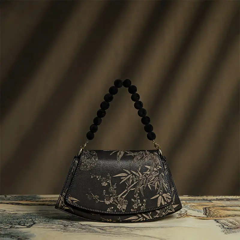 Buddha Stones Plum Bamboo Bag