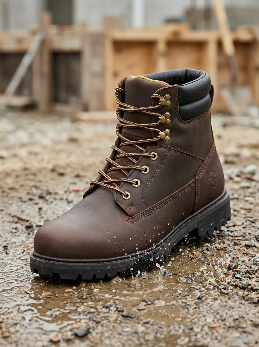 Unisex Waterproof Construction Work Boots