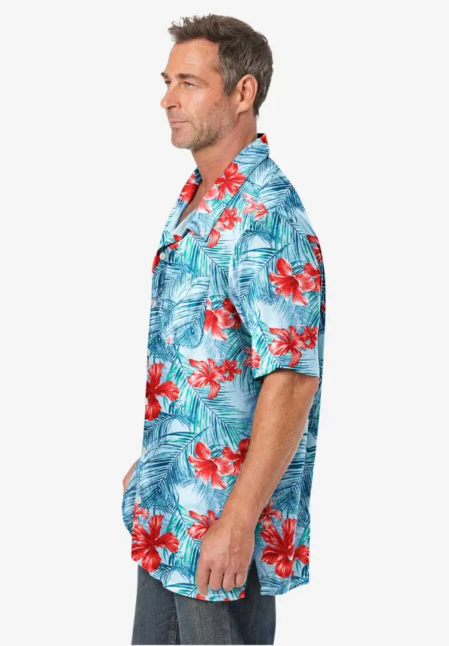 Printed Camp Shirt