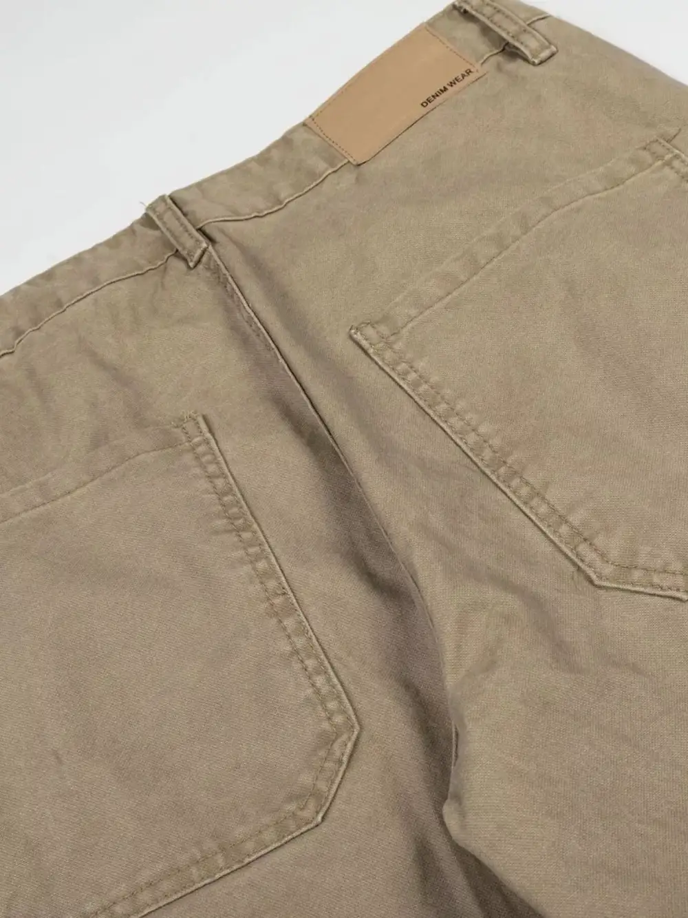 Men's Patchwork Wide Leg Cargo Pants