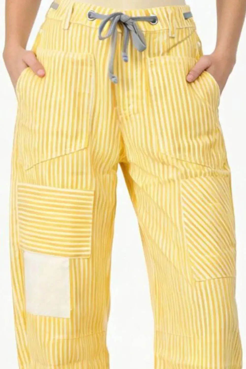 Chic Striped Wide Leg Pants