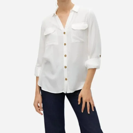 Long-Sleeve Viscose Women's Shirt