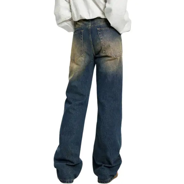 Relaxed Relaxed Washed Denim Jeans