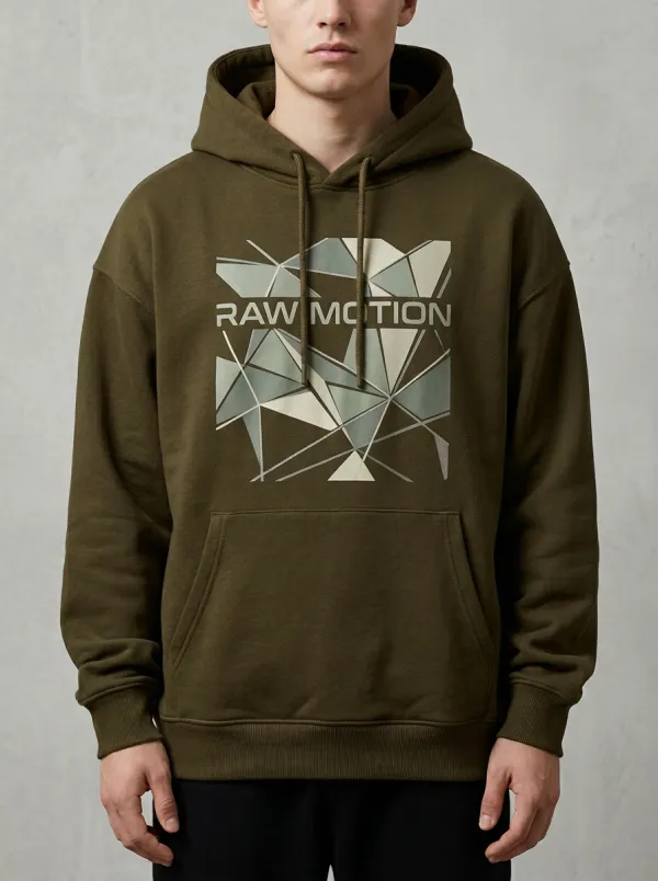 Geometric Abstract Men's Graphic Hoodie