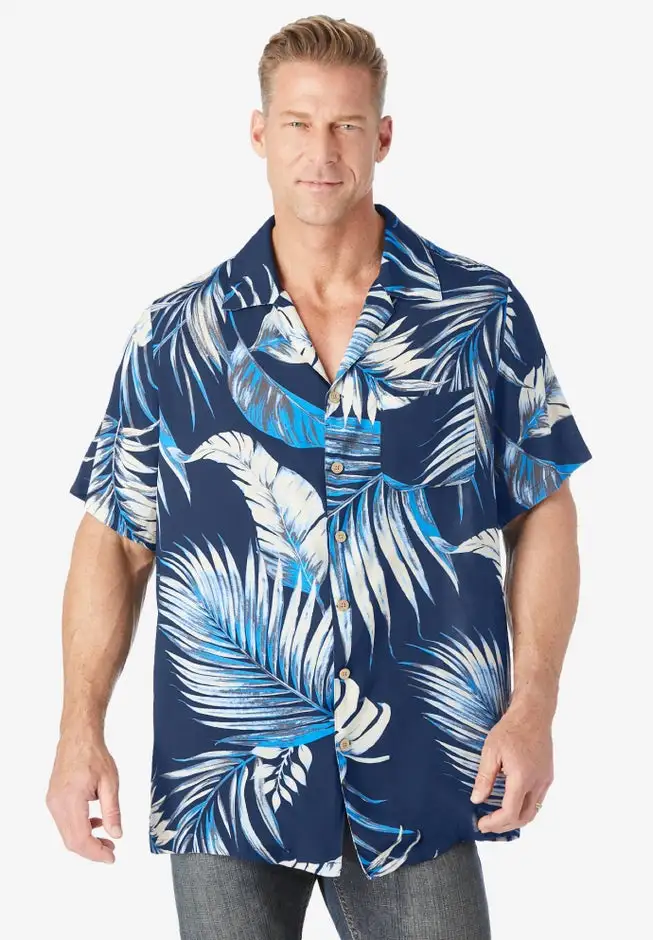 Printed Camp Shirt
