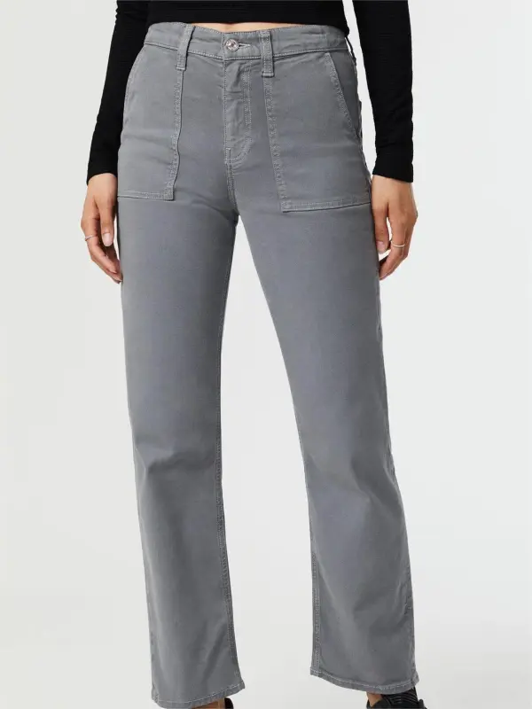 Front Pocket Straight Leg Pants