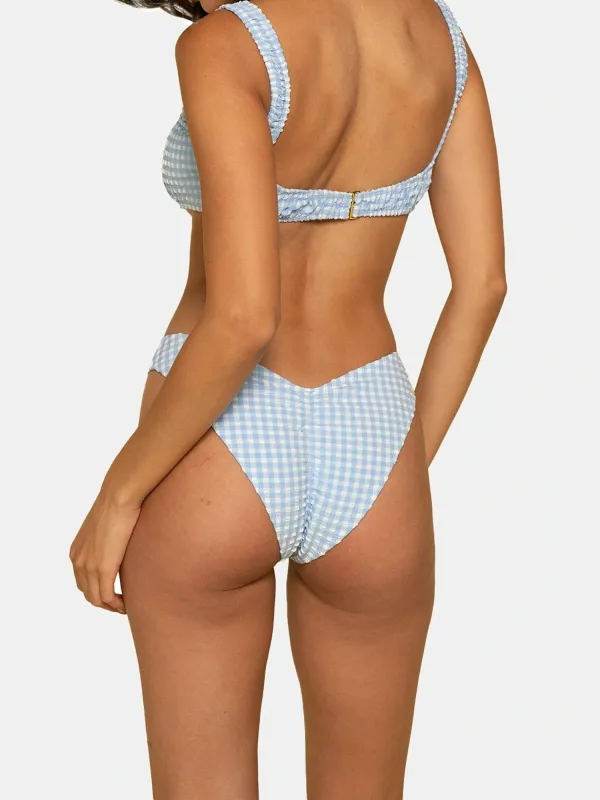 Grid Bikini Top
