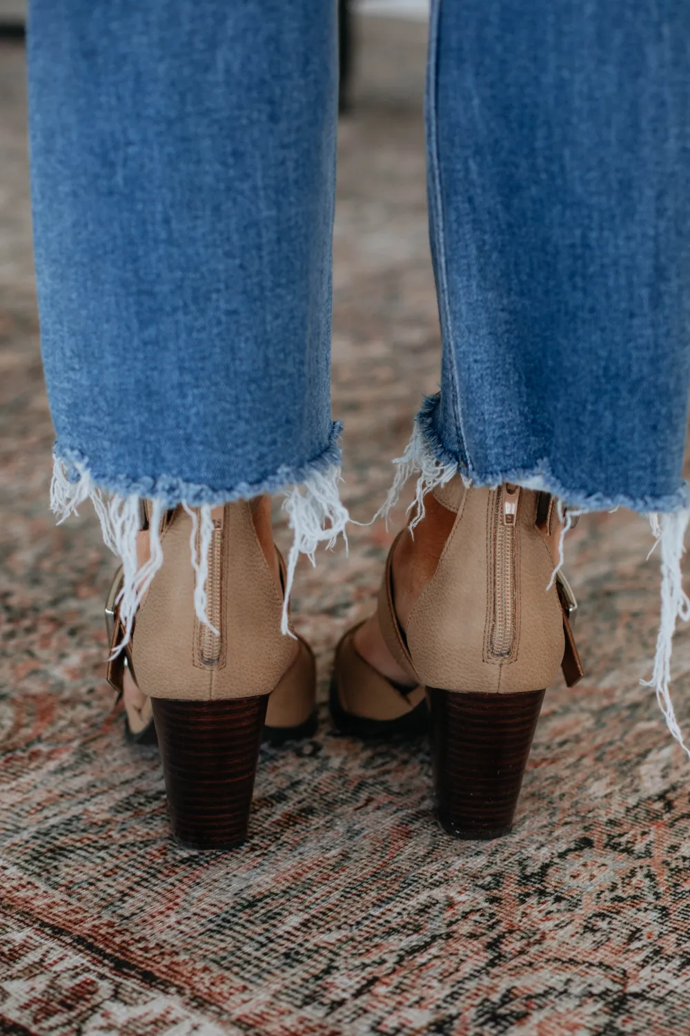 Modern Triple Buckle Pointed Toe Heels