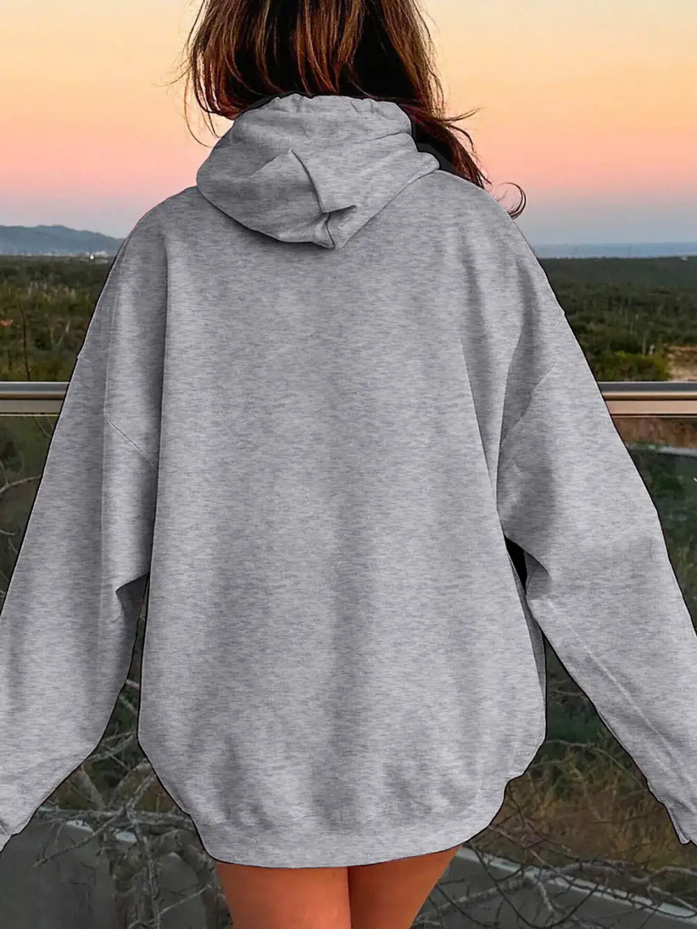 Refined Drawstring Pocketed Hoodie