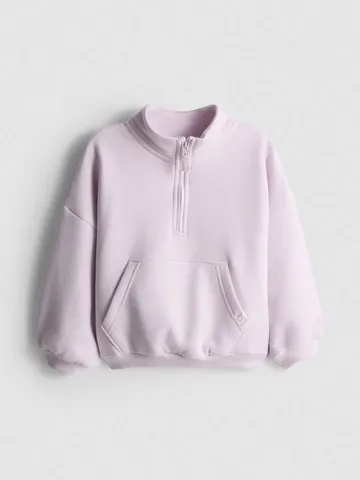 1-9yrs | Cotton Rich Funnel Neck Half-Zip Sweatshirt