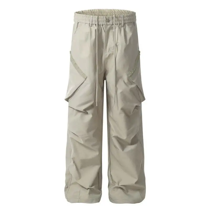 Women's Loose Fit Drawstring Parachute Pants