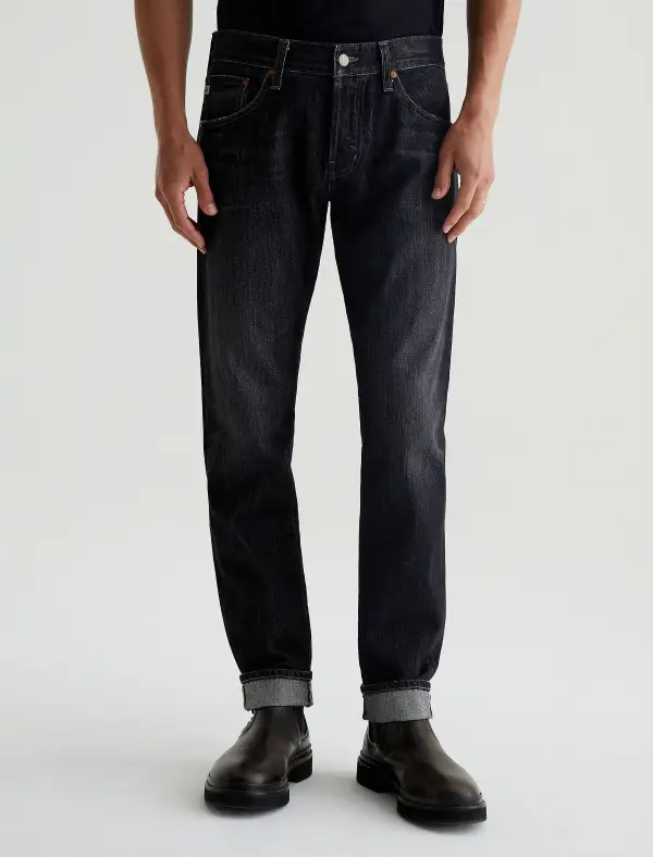 Men's Tailored Slim Mid Rise Rigid Jeans