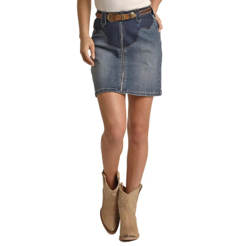 Relaxed Denim Everyday Skirt