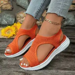 Modern Open Toe Platform Sandals