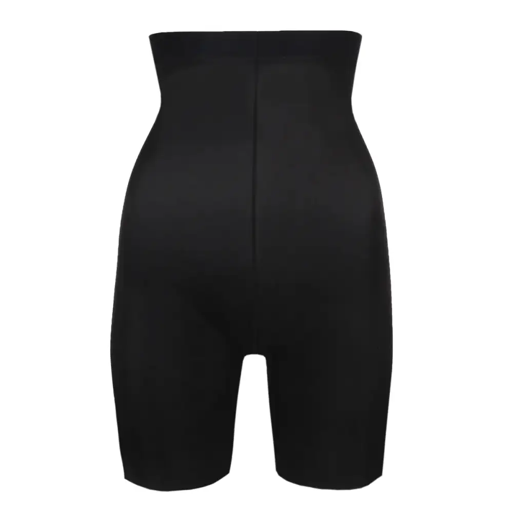 Women's High Waist Flat Seams Wide Waistband Microfiber Cotton Lightweight Supportive Fit Shaping Panty