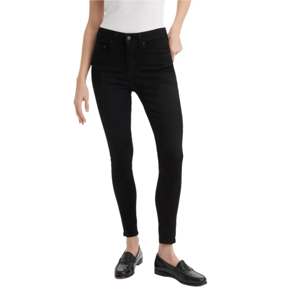 Straight-Leg Skinny High-Rise Women's Jeans