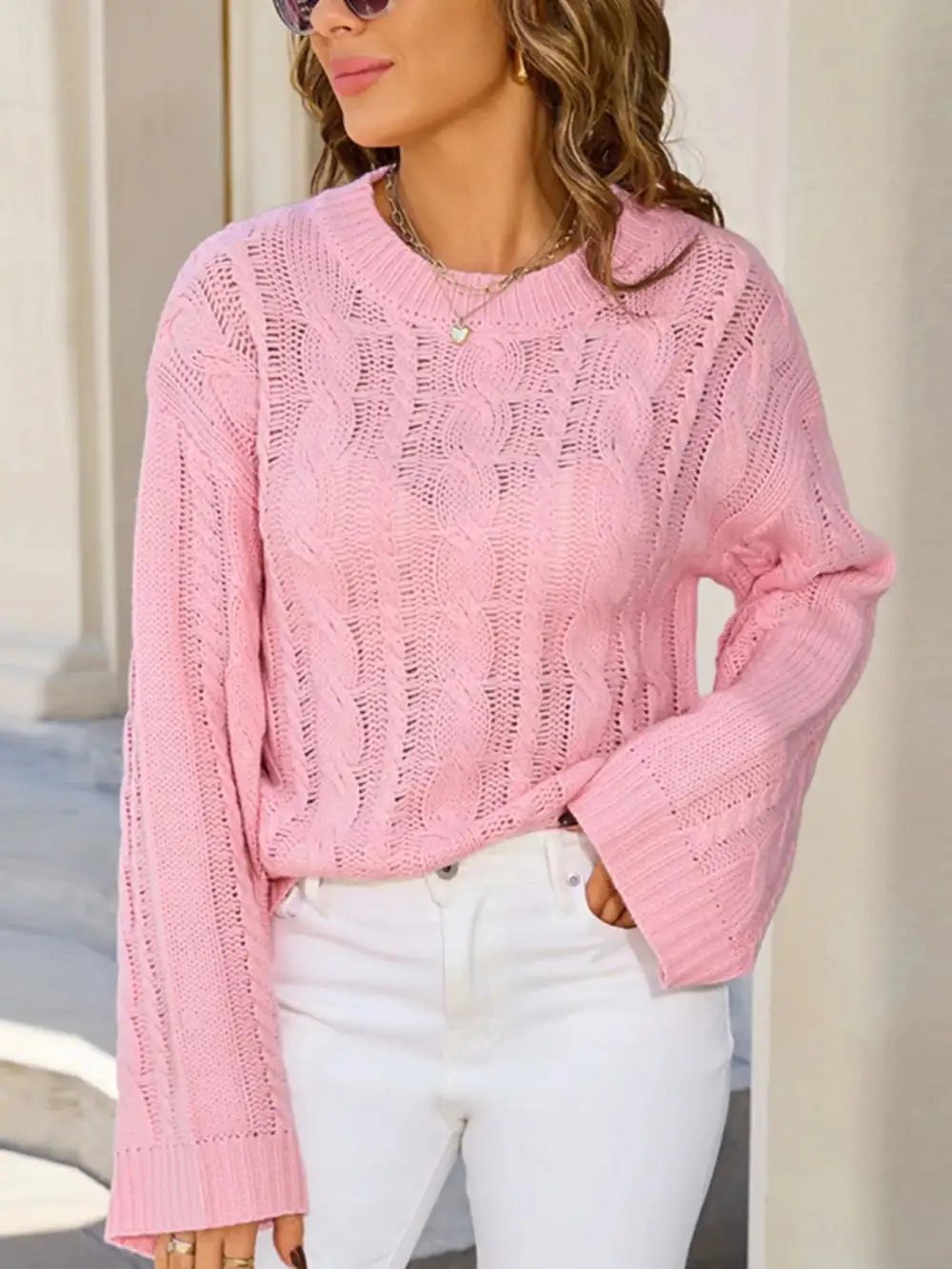 Knit Long Sleeve Sweater