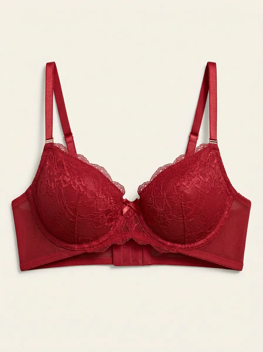 Women's Daily Underwire Floral-Lace Bra