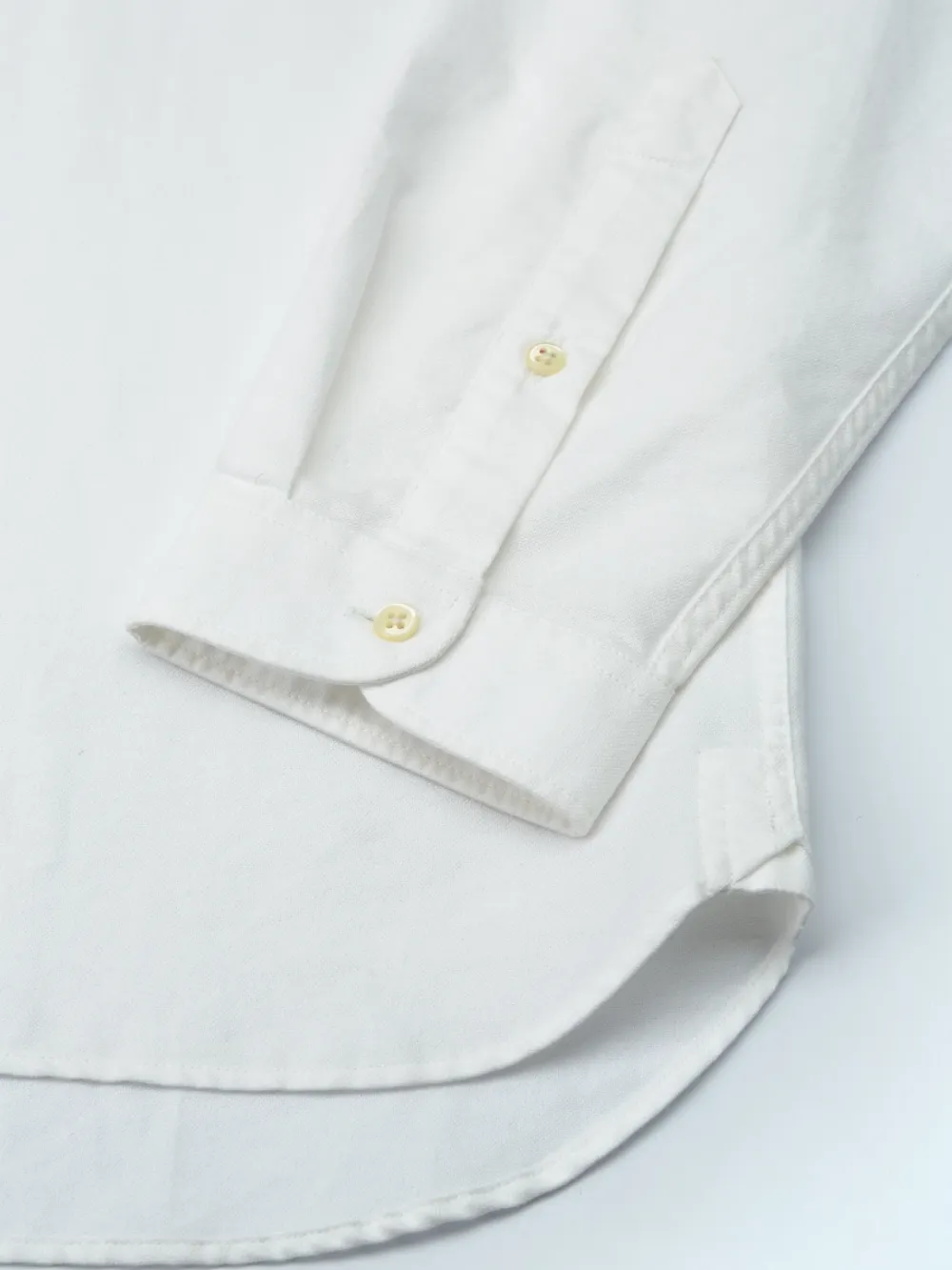 Casual Style White Organic Cotton Shirt