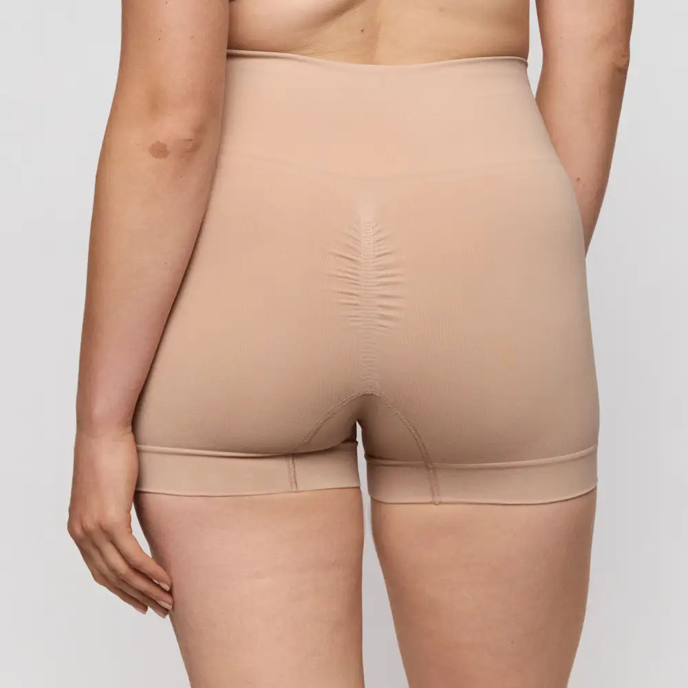 Women's Shaping Panty With High Waist Seamless Elastic Waistband Cotton Gusset Cotton Soft Fabric