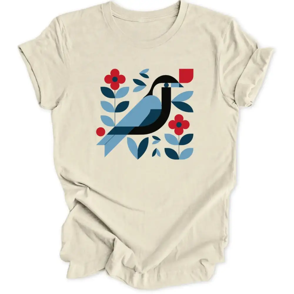 Geometric Bird Unisex T-Shirt
