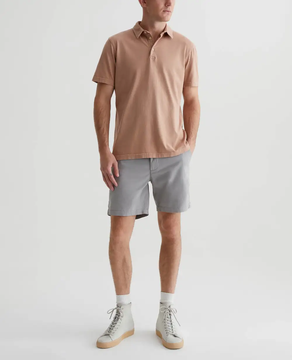 Men's Short Sleeve Cotton Jersey Polo Shirt