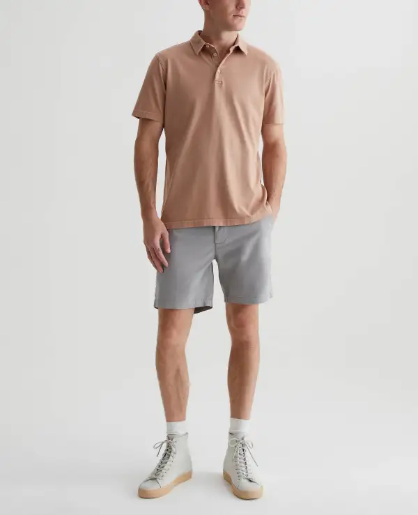 Men's Short Sleeve Cotton Jersey Polo Shirt