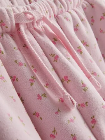 7-15yrs | Cotton Rich Ditsy Floral Balloon Leg Cuffed Joggers