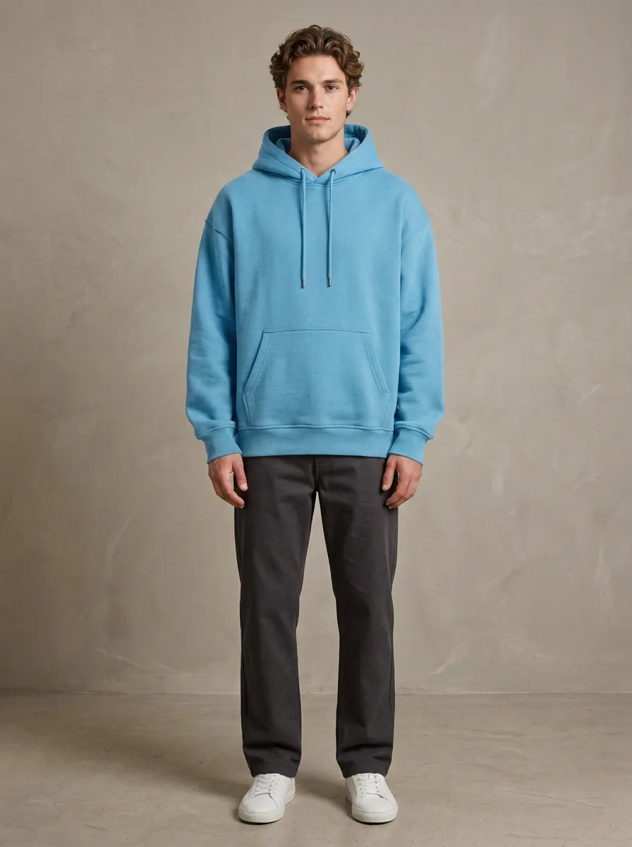 Simple Casual Unisex Leisure Hoodie