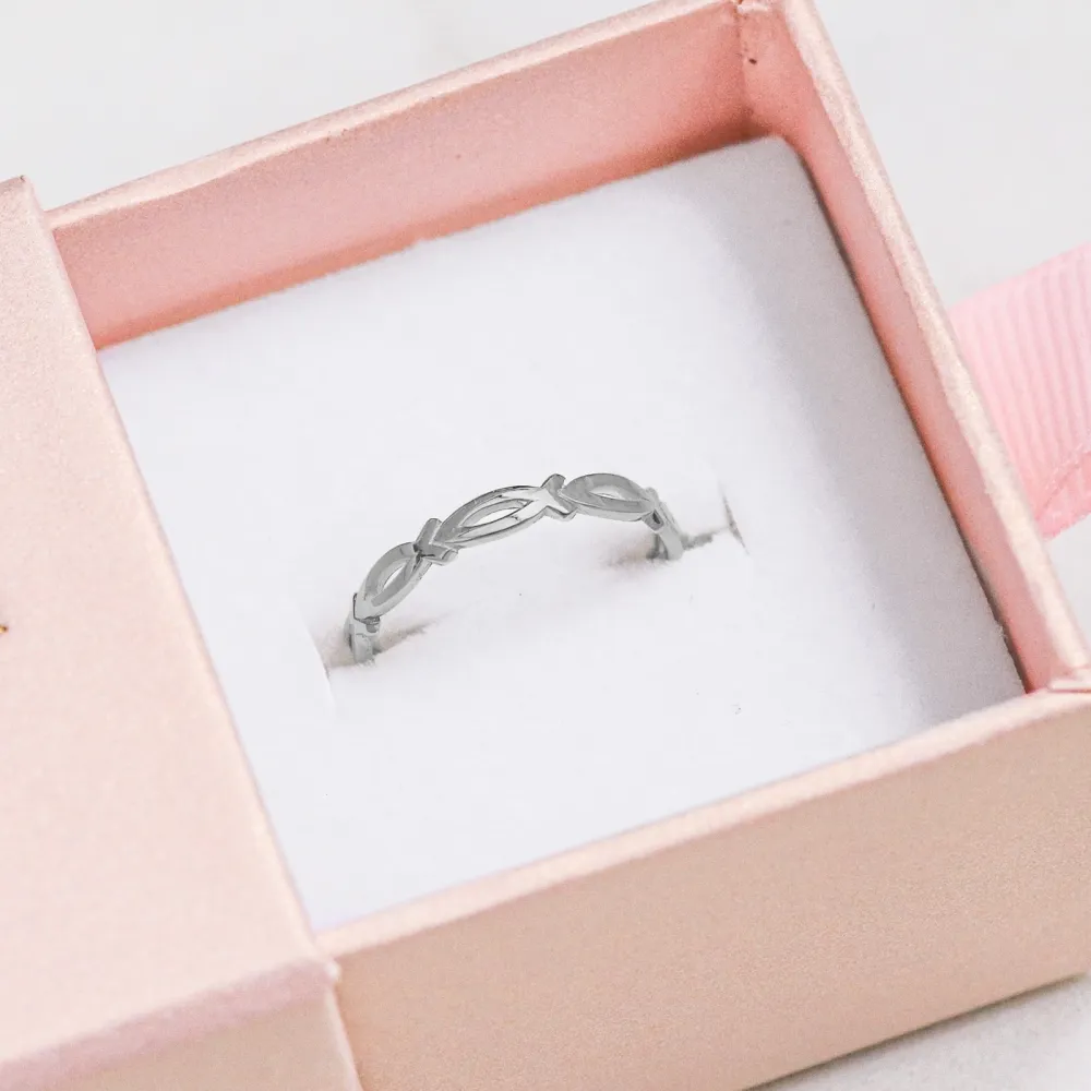 Refined Ichthys Statement Ring