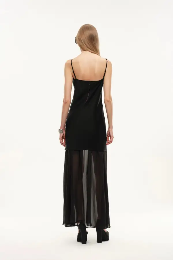 Embellished Slip Dress