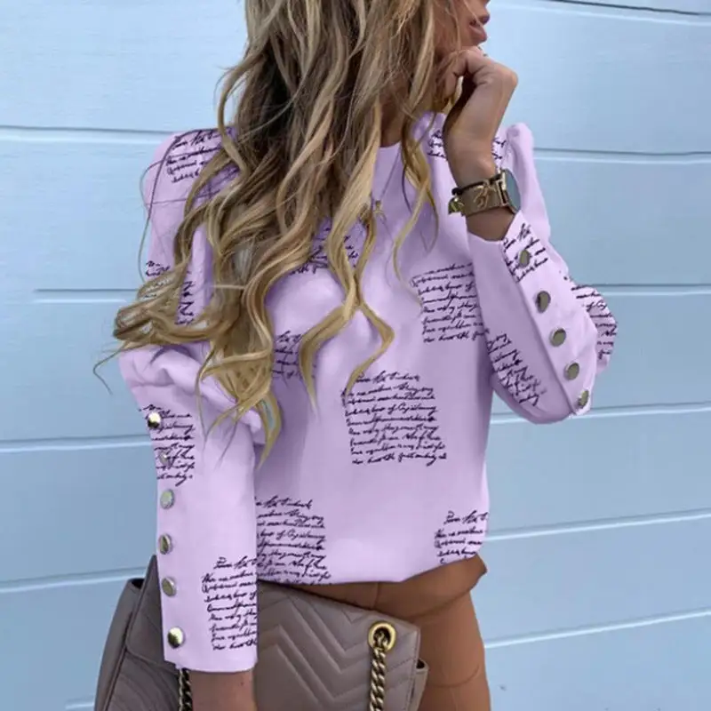 Soft Leopard Button Front Blouse