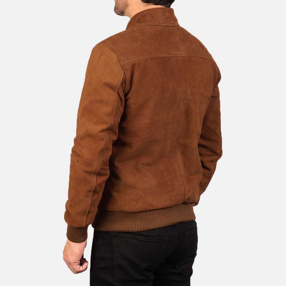 Men's Suede Leather Jacket