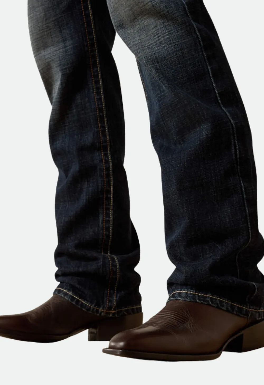 Men's Structured Straight Leg Jeans