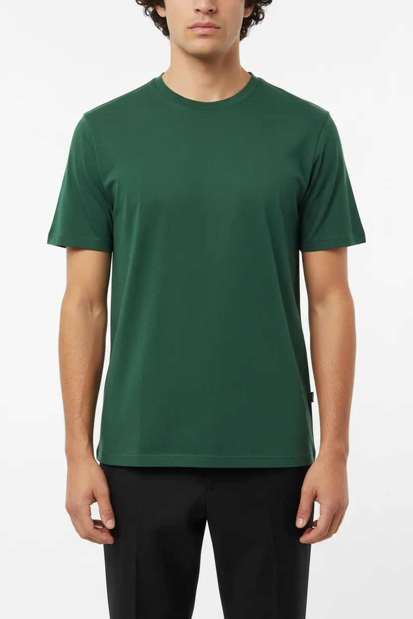 Everyday Round Neck Cotton Essential T-Shirt
