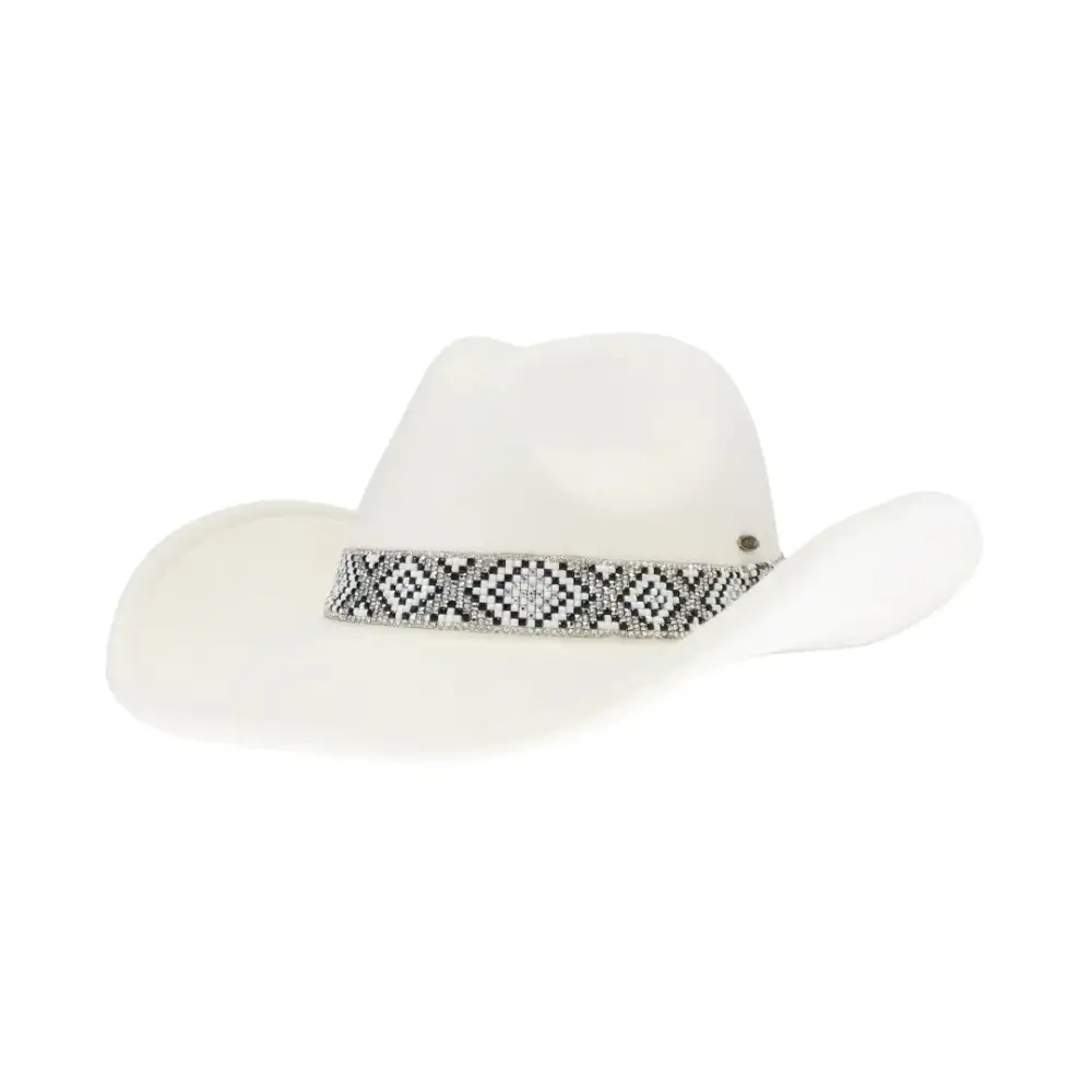 Aztec Beads Cowboy Hat