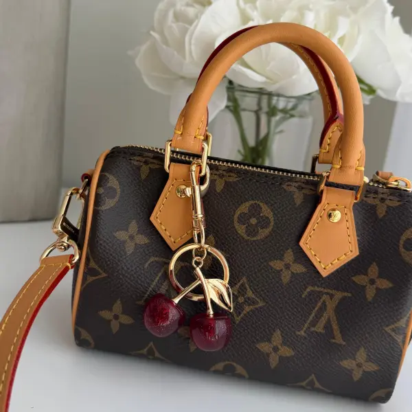Lucky Cherry Bag Charm
