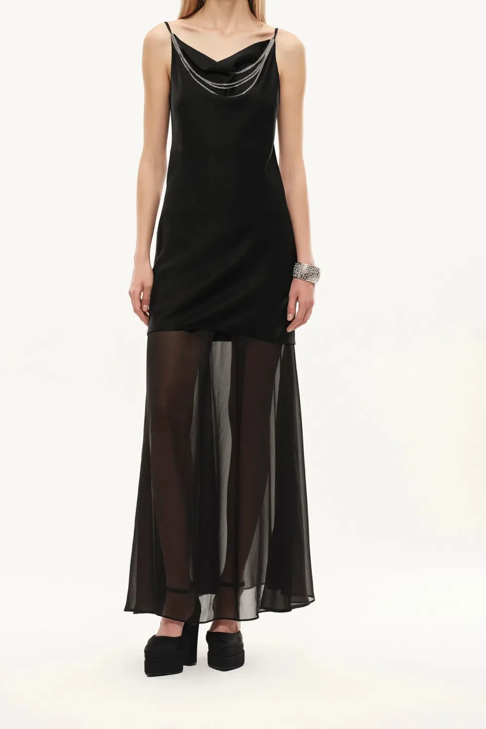 Embellished Slip Dress