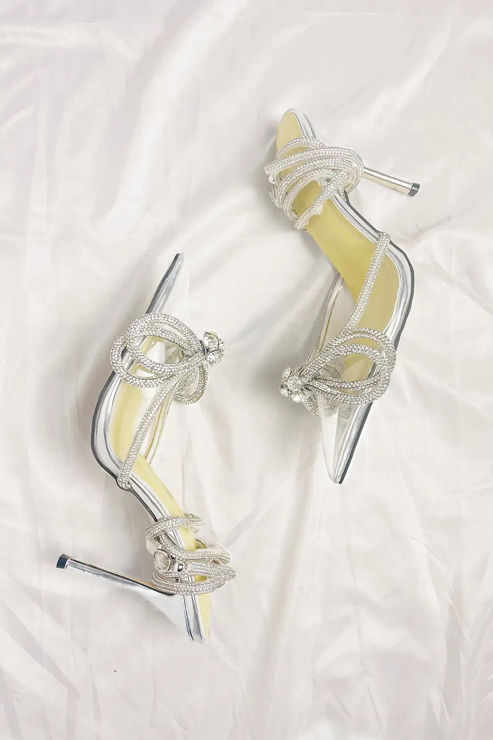 Clear Perspex Wrap Around Diamante