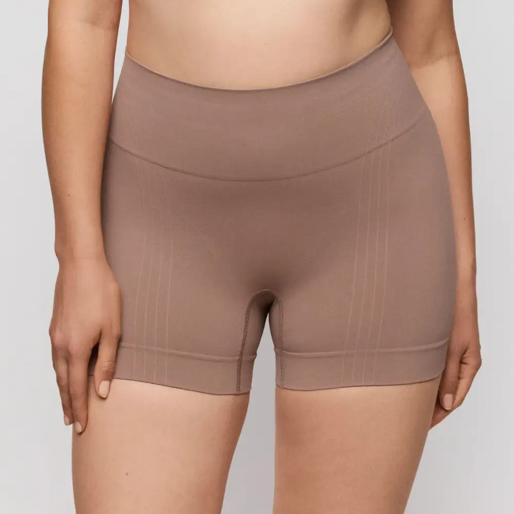 Women's Shaping Panty With High Waist Seamless Elastic Waistband Cotton Gusset Cotton Soft Fabric