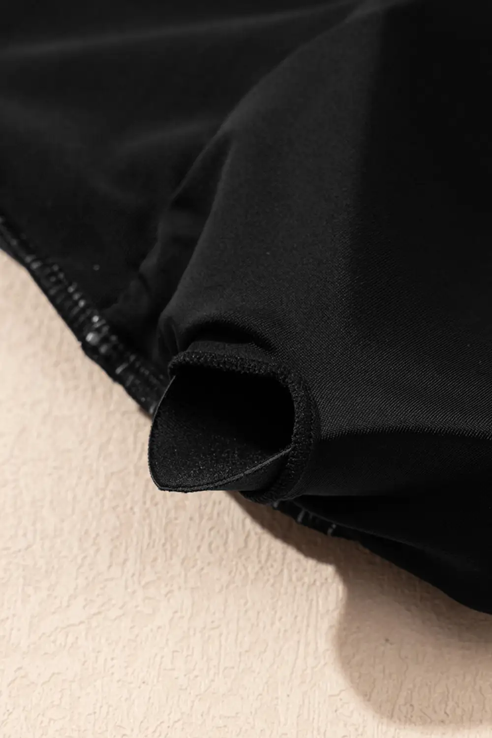Panel Detail Twist Bowknot One Piece Swimsuit