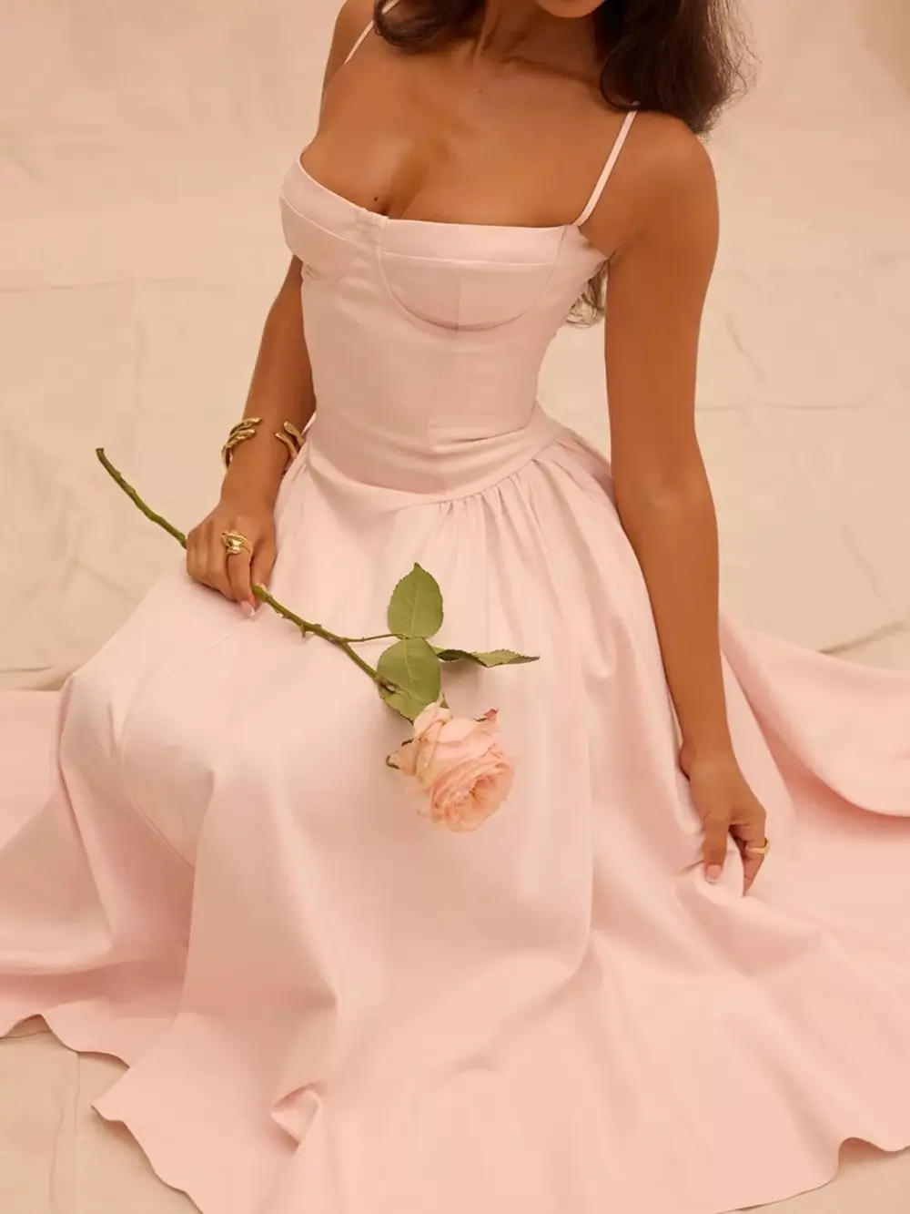 Easy Fit Sleeveless Midi Dress