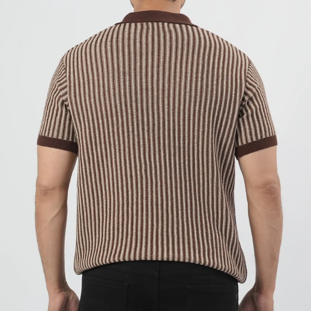 Men's Soft Regular Fit Collared Polo T-Shirt