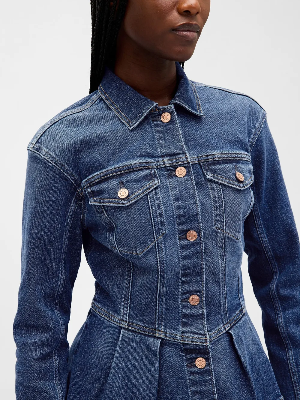 Waist Up Denim Jacket