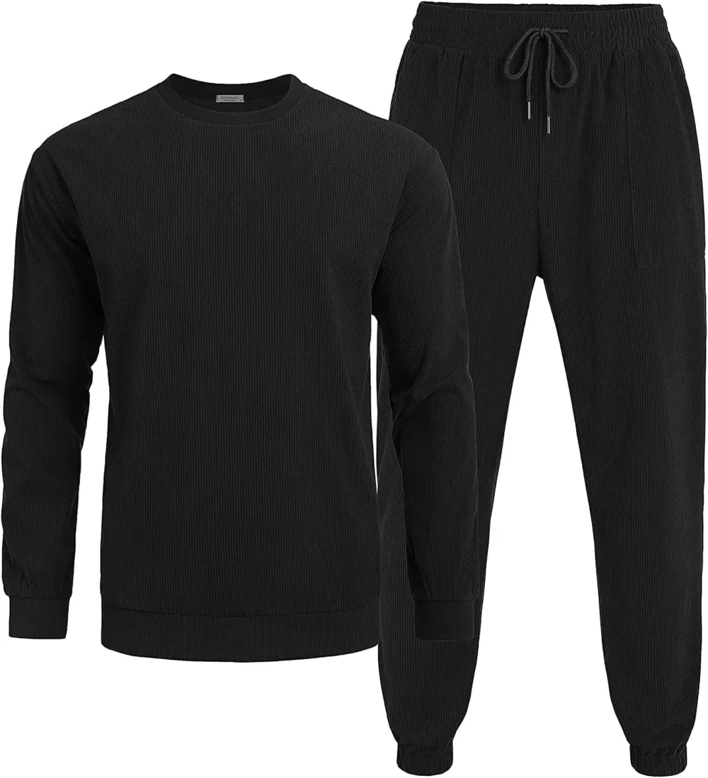 Long Sleeve Pullover Sports Sets
